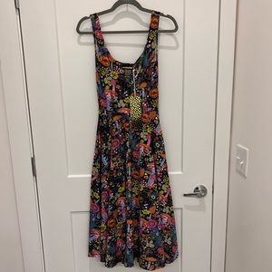 NWT NOOWORKS Mushroom Madness Vacation Dress 🍄 SMALL